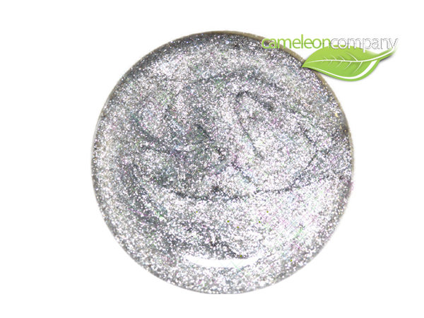 5ml Farbgel Exklusiv Glitter Smooth Silber 307