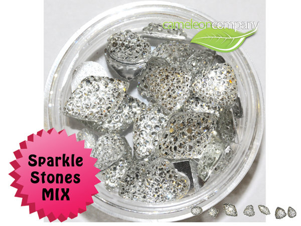 Sparkle Stones  MIX Crystal