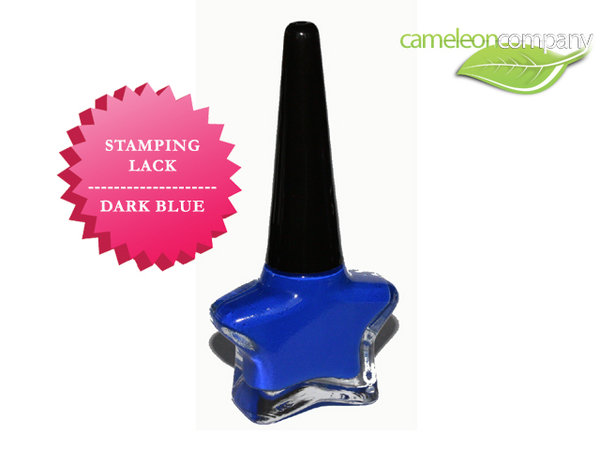 7ml Stamping Lack Dark Blue