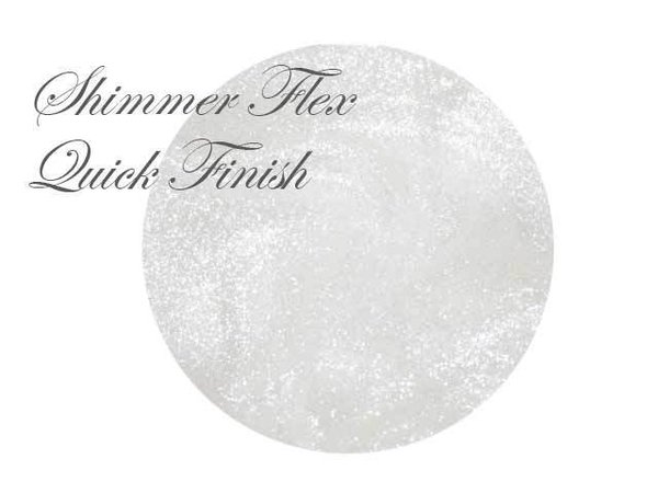 10ml Diamond Shimmer Flex Quick Finish UV Gel (Pinselflasche)